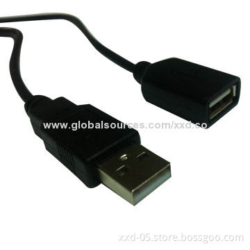 USB2.0 extension cable AM TO AF with high speed transmissionNew